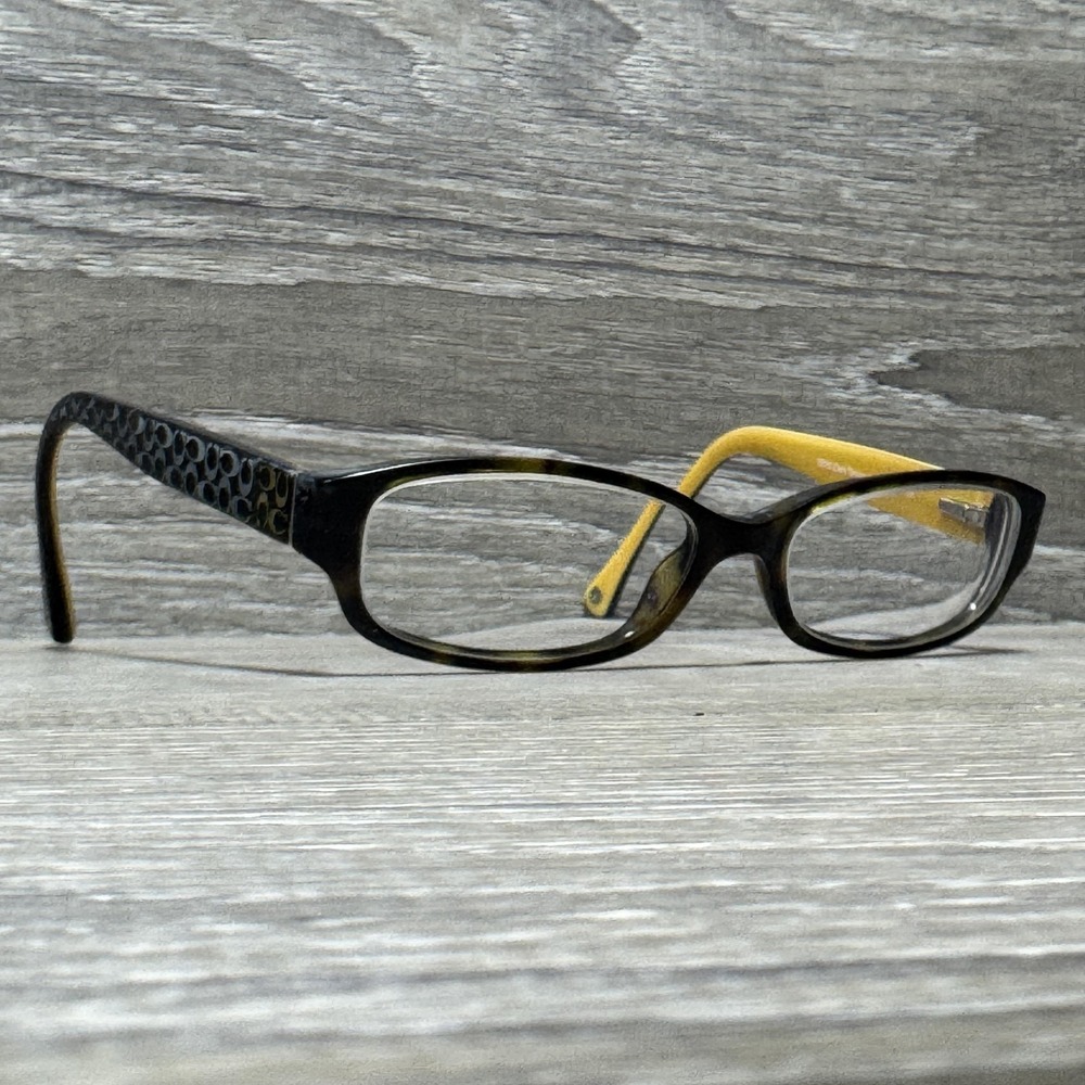 Coach HC6001 Emily 5055 Dark Tortoise Eyeglasses Full Rim 50-15-135 Women